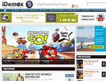 Tablet Screenshot of idemox.com